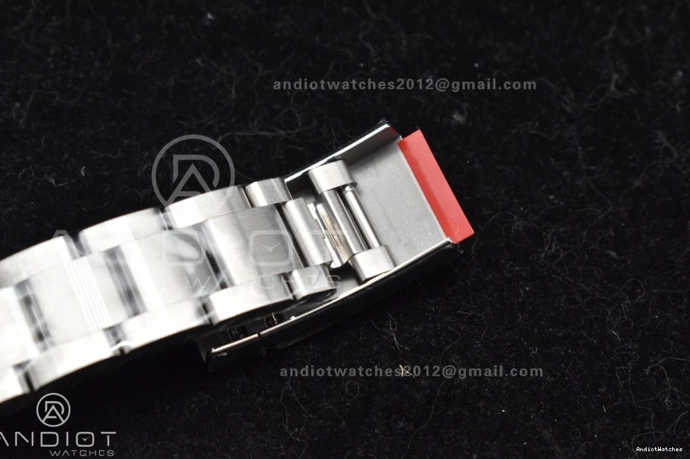 938 Dial Best VR 41mm Red Perpetual Unisex 124300 Oyster Clean 904L Edition Steel 1:1 1122